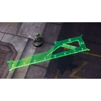 Gauge 1" 2" 3" 8" Spikey Fluo Green