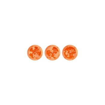 Objective "Critical" Markers 40mm 1-3 KT Fluo Orange