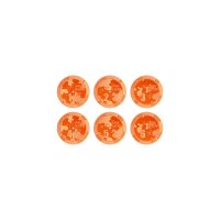 Objective "Critical" Markers 40mm 1-6 Fluo Orange
