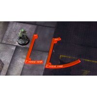 3" Control Widgets for 40mm Markers Fluo Orange