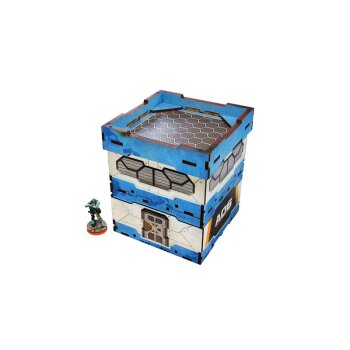 District 5 Guardhouse (1) PREPAINTED (blue)