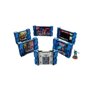 District 5 News Walls (6) PREPAINTED (blue)