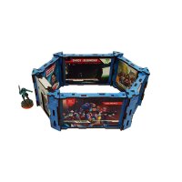 District 5 News Walls (6) PREPAINTED (blue)