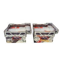 Precinct Sigma Cubicle (2) PREPAINTED (grey)