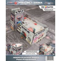 Precinct Sigma Post (1) PREPAINTED (grey)