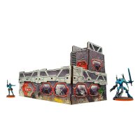 Precinct Sigma Post (1) PREPAINTED (grey)