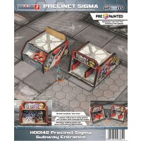 Precinct Sigma Subway Entrance (2) PREPAINTED (grey)