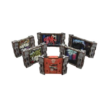 Precinct Sigma News Walls (6) PREPAINTED (grey)