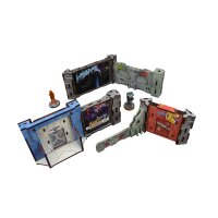 Precinct Sigma News Walls (6) PREPAINTED (grey)