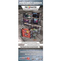 Precinct Sigma News Walls (6) PREPAINTED (grey)