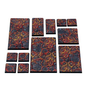Lava Instabases square 30x30mm (10 pc.)