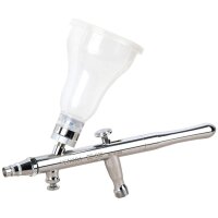 Fengda FE-330 Luxury All-Purpose Precision Dual-Action Gravity Feed Airbrush with 0.5 mm Nozzle & 4 Chamber Cup