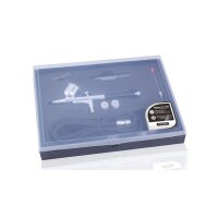 Airbrush Spritzpistole Fengda BD-130K(FE-130K) mit Nadel/Düse 0,2 - 0,3 und 0,5mm und Schlauch