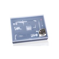 Fengda Airbrush Spritzpistole BD-134K(FE-134K) mit der Düse ,2mm und 0,3mm und 0,5mm