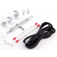 Airbrush gun set Fengda FE-183K(BD-183K) with 0,3-0,5-0,8 mm nozzle