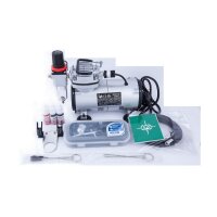 Airbrush Set Fengda AS-18BK with compressor AS-18B, Airbrush BD-130 and accesoiries