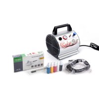 Airbrush Set Fengda FD-176K with compressor FD-176, Airbrush FE-130 and accessories