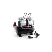 Airbrush Set Fengda FD-196K mit Kompressor FD-196, Airbrush FE-130 und Zubehör
