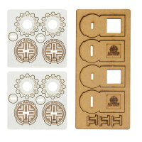 Bolt Action MDF Unit Pin Markers - Germany