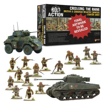 Crossing the Rhine - British & Canadian infantry (Winter) Starter Army