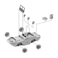 Ford GPA Amphibious Jeep with US Army Crew