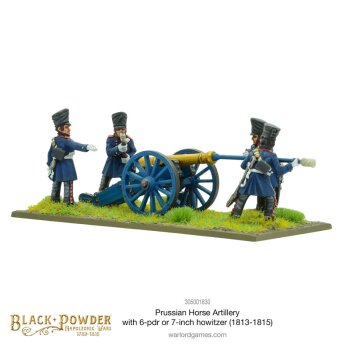 Napoleonic Prussian Horse Artillery with 6-Pdr (1813-1815)