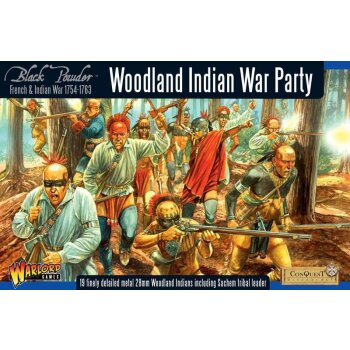 French Indian War: Woodland Indian War Party