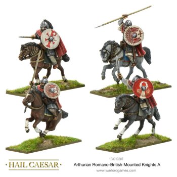 Arthurian Romano - British Mounted Knights (A)