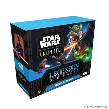 Star Wars: Unlimited - Legenden der Macht (Prerelease-Box) - (German)