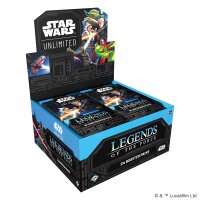 Star Wars: Unlimited – Legends of the Force (Booster-Display) - (English)