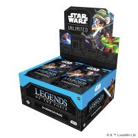 Star Wars: Unlimited – Legends of the Force (Booster-Display) - (English)