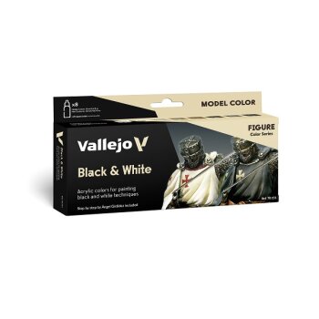 70.151N Black & White (8x18ml) - Model Color