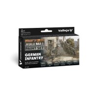70.206N WWII Paint Set German Infantry (6x18ml) - Model Color