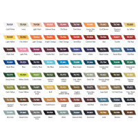 70.254 Combination Case (80x18ml base, shadow & light tones) - Model Color