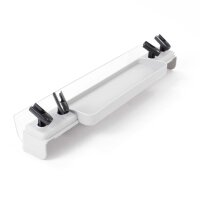 Wiltec Paint Station für Airbrushabsauganlage, Ablage für Farben, 4 Halterungen für Airbrushpistolen, Aufsatz für Airbrush Absauganlage