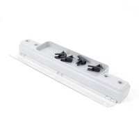 Wiltec Paint Station für Airbrushabsauganlage, Ablage für Farben, 4 Halterungen für Airbrushpistolen, Aufsatz für Airbrush Absauganlage