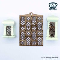 Orientalische Fenster, Pagodenfenster