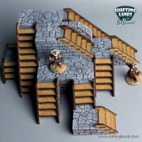 Stairway Set (3 Pack With 2 Bridges)