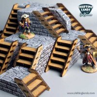 Stairway Set (3 Pack With 2 Bridges)