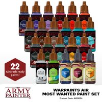 Warpaints Air Most Wanted Set (22x18mL)