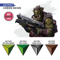 Green Skins 4 x 18mL (Quick Gen Set)