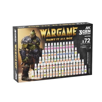 Wargame Paint It All Box (72X18mL)