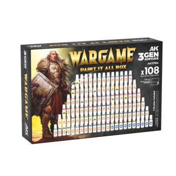 Wargame Paint It All Box (108X18mL)