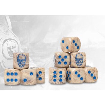 Spires Logo on Lunar Marbled Dice - 24 per pack
