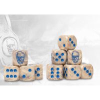 Spires Logo on Lunar Marbled Dice - 24 per pack