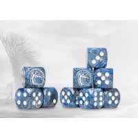 Nords Logo on Teal Marbled Dice - 24 per pack