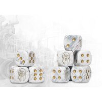 City States Logo on Light Grey Marbled Dice - 24 per pack