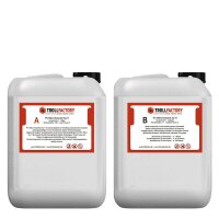 TFC silicone rubber type 15 translucent Shore 32 1:1 medium hard - size: 10kg (2x5kg)