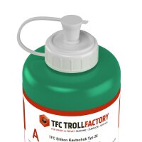 TFC Troll Factory Silicone Rubber Type 28 Molding Silicone Medium Hard 1:1 RTV NV - Size: 2kg (2x1kg)