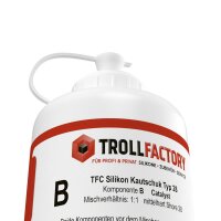 TFC Troll Factory Silicone Rubber Type 28 Molding Silicone Medium Hard 1:1 RTV NV - Size: 2kg (2x1kg)